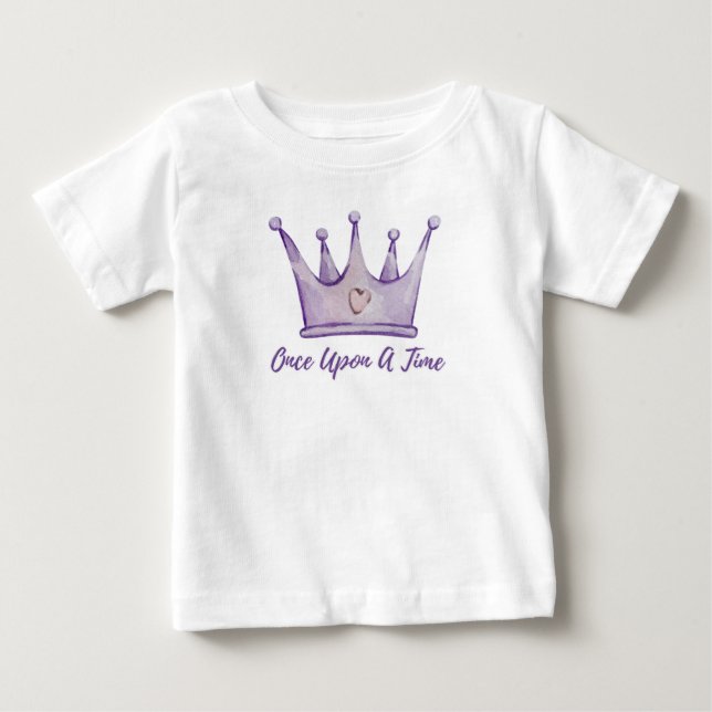 Once Upon a Time Shirt – Fairytale Princess Crown  (Front)
