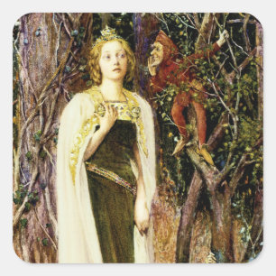 Once Upon a Time Square Sticker