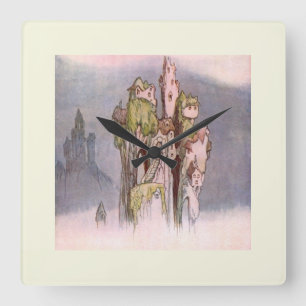 Once Upon A Time Square Wall Clock