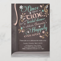 Once Upon a Time Storybook Bridal shower Pink