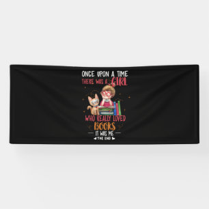 Once Upon A Time There Was A Girl Who Really Books Banner