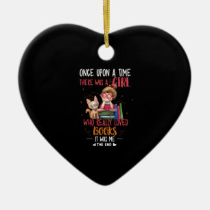 Once Upon A Time There Was A Girl Who Really Books Ceramic Tree Decoration