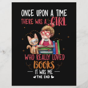 Once Upon A Time There Was A Girl Who Really Books Flyer