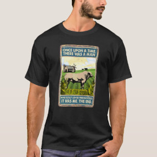 Once Upon A Time There Was A Man Cow Breed Piedmo T-Shirt