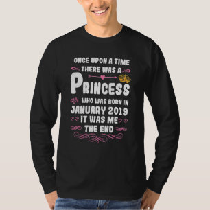 Once Upon A Time There Was A Princess January 2019 T-Shirt
