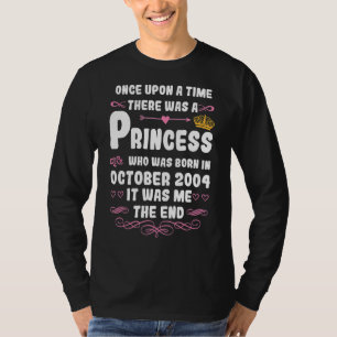 Once Upon A Time There Was A Princess October 2004 T-Shirt