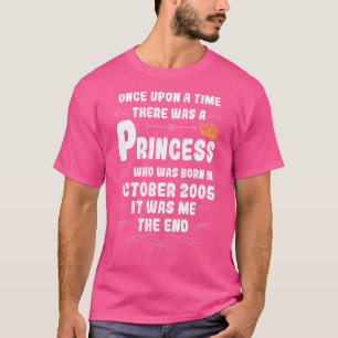 Once Upon A Time There Was A Princess October 200 T-Shirt