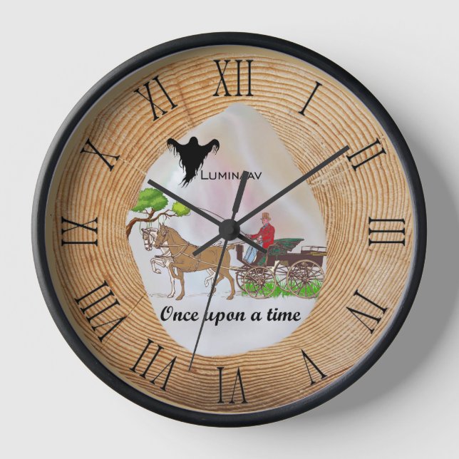 "Once Upon a Time" Wall Clock (Front)