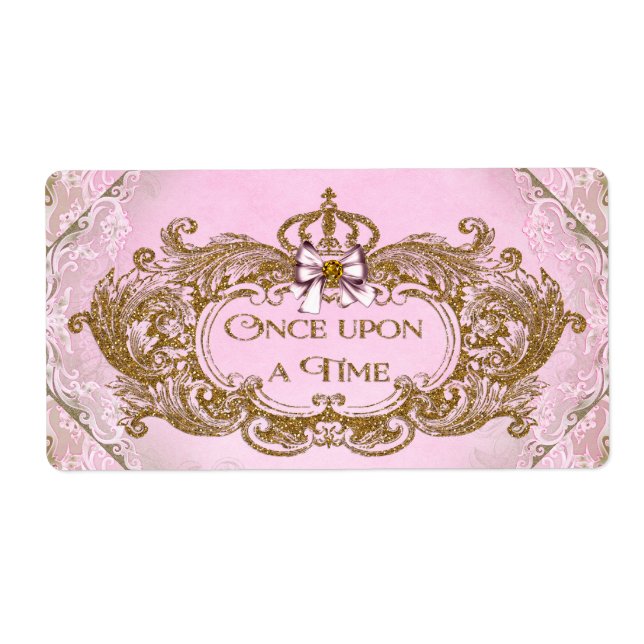 Once Upon a Time Water Bottle Labels (Front)