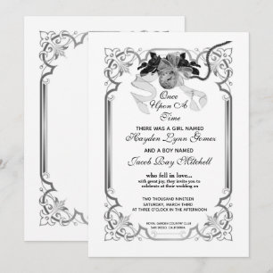Once Upon A Time Wedding Invitation