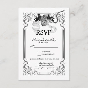 Once Upon A Time Wedding RSVP Card