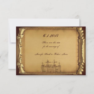 Once Upon a Time Wedding Save the Date