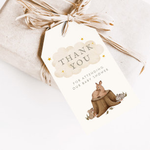 Once Upon a Time Woodland Storybook Favour Gift Tags