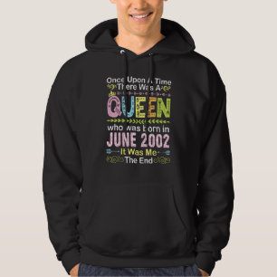 Once Upon Time There Was A Queen Who Was Born On J Hoodie