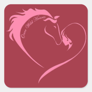 Once Wild Hearts - Stickers - sheet of 20