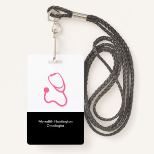 Oncologist Medical Cancer Doctor Office Name ID ID Badge