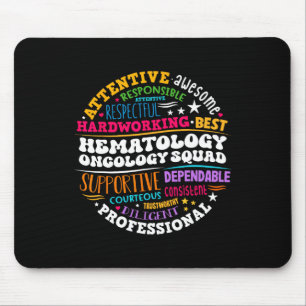 Oncology Hematology Nurse Squad Paediatrics Hemonc Mouse Mat