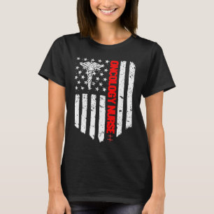 Oncology Nurse American Flag RN Registered Nurse G T-Shirt