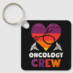 Oncology Nurse Appreciation Cancer Doctor Team Ped Key Ring