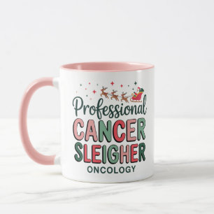 Oncology Nurse Christmas Cancer Chemo Oncology  Mug