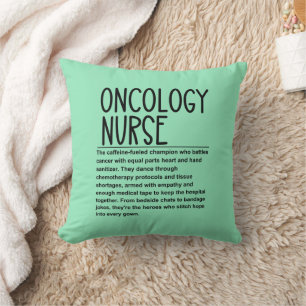 Oncology nurse cushion