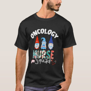 Oncology Nurse Squad Funny Gnomes Ugly Christmas S T-Shirt