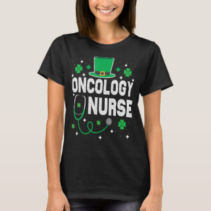 Oncology Nurse St Patrick S Day Lucky Nurse Shamro T-Shirt