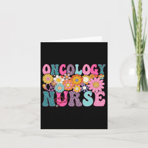 Oncology Nurse Week Groovy Appreciation Day For Wo Card