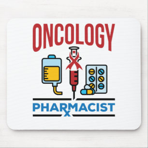 Oncology Pharmacist Cancer Care Pharmacy Team Mouse Mat