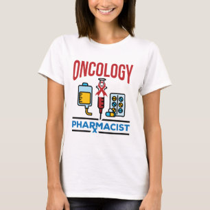 Oncology Pharmacist Cancer Care Pharmacy Team T-Shirt