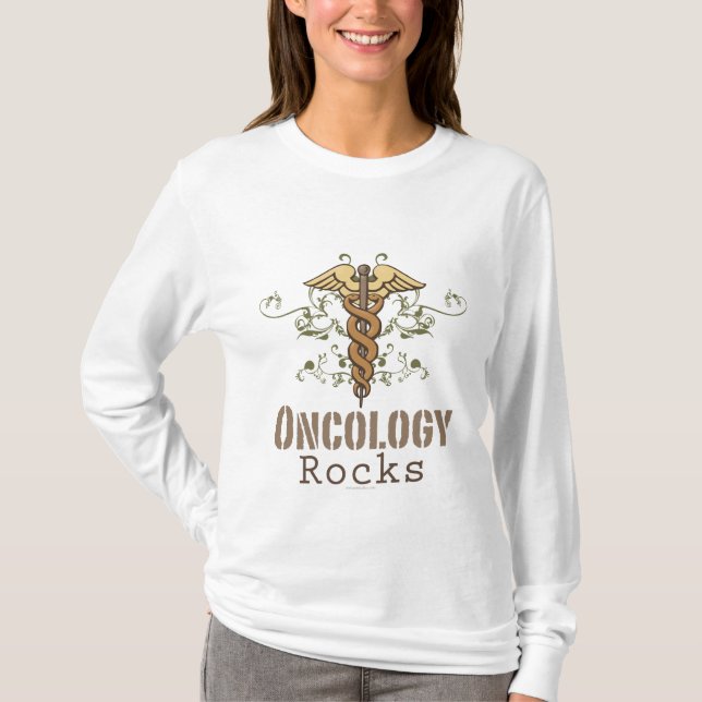 Oncology Rocks Long Sleeve T shirt (Front)