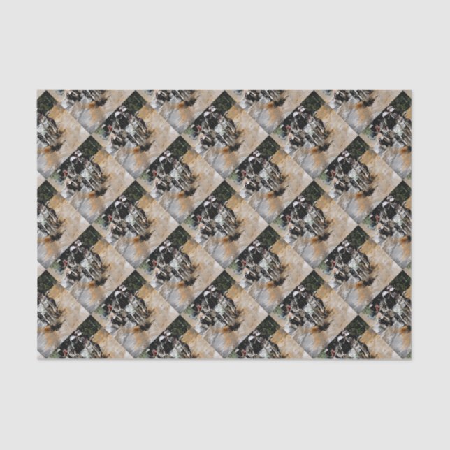 Oncoming! - Motocross Racer Tissue Paper (Front)