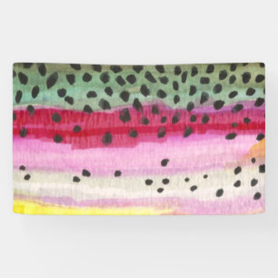 Oncorhynchus Mykiss, Rainbow Trout Banner