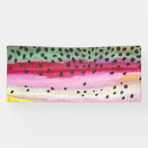 Oncorhynchus Mykiss, Rainbow Trout Banner