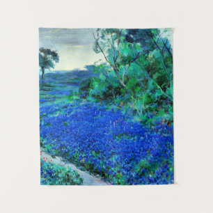 Onderdonk - Bluebonnets in the Misty Morning Tapestry