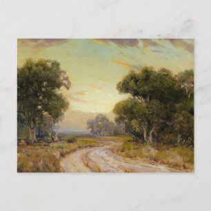 Onderdonk - Evening near Jackson, SW Texas Postcard