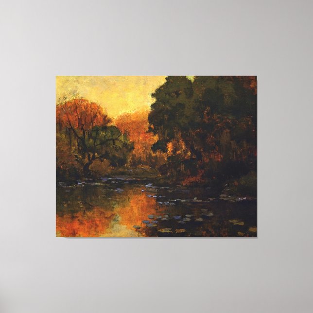 Onderdonk - San Antonio River Canvas Print (Front)