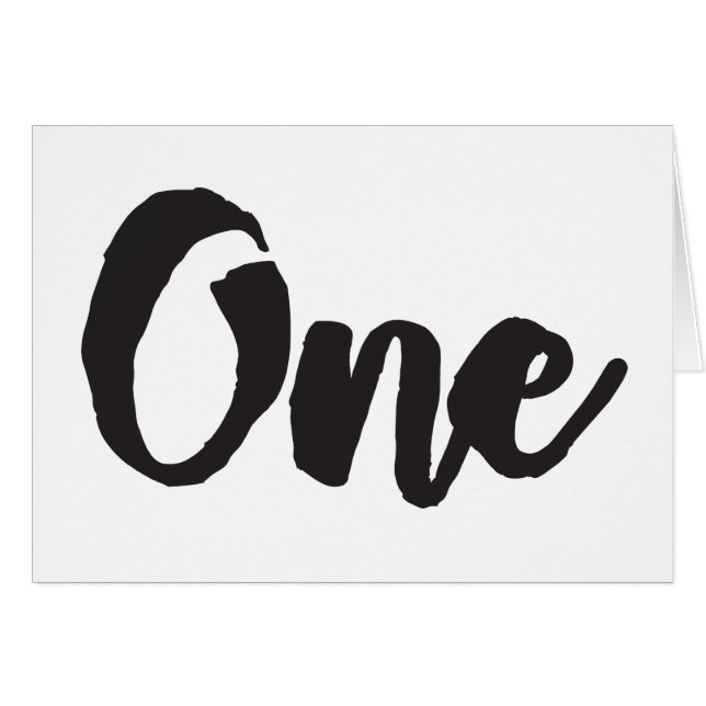 One 1st Birthday Art First Birthday My 1 year Old (Front Horizontal)
