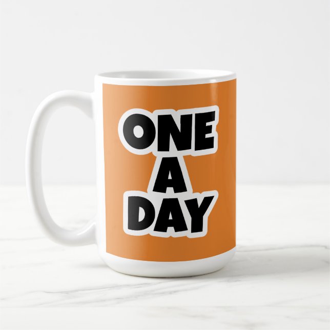 One a day coffee mug (Left)
