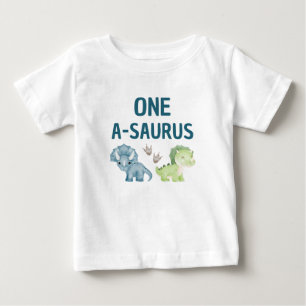 One-A-Saurus Baby T-Shirt