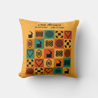 One Africa – Adinkra – Ghana - Cushion