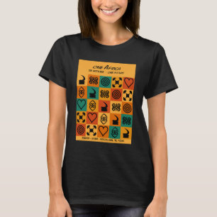 One Africa – Adinkra – Ghana - T-Shirt