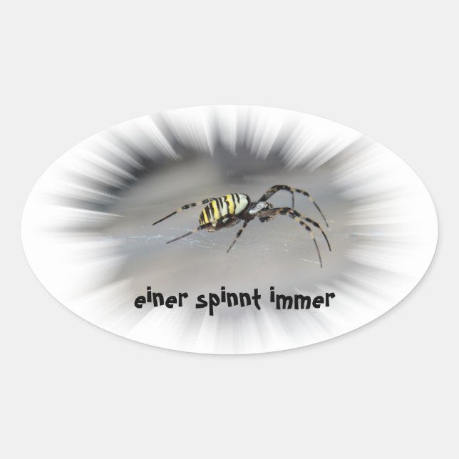 one always spiders stickers (Front)