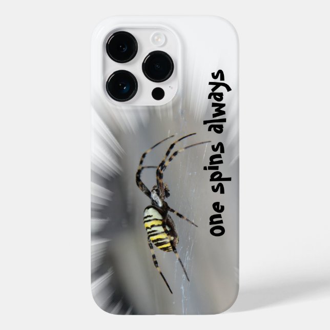 one always spins Apple iPhone cases (Back)