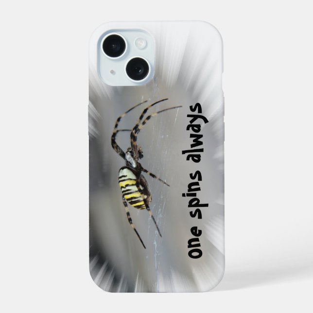 one always spins iPhone cases (Back)
