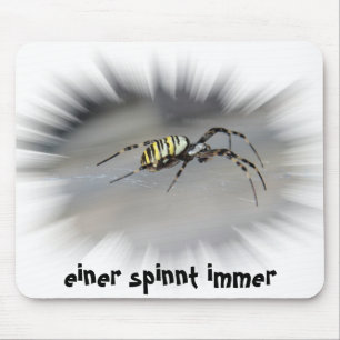 one always spins Mauspad Mouse Mat