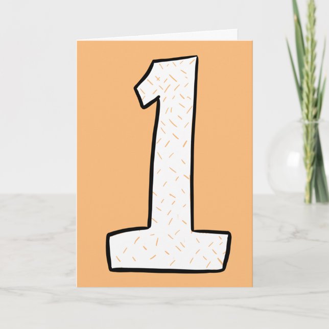 One Anything Anniversary Card (Front)