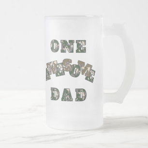 One Awesome Dad frosted mug