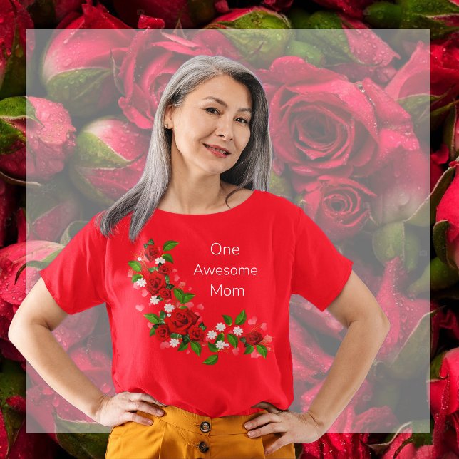 One Awesome Mum T-Shirt (Creator Uploaded)