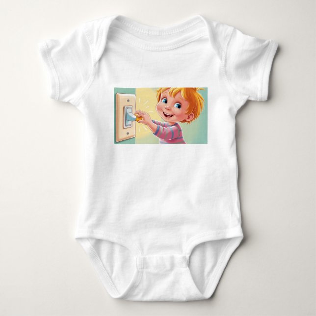 one  baby bodysuit (Front)
